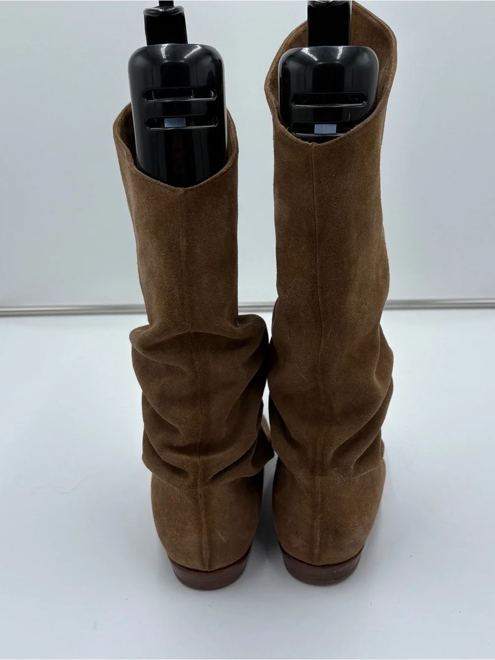 Vintage 70s Brown Suede Slouchy Tall Knee High Whimsigoth Hippie Women’s Size 8